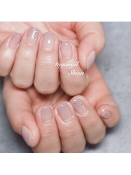 たゆ ネイル(たゆnail)/ショートグラデーションネイル