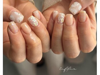 ネイルサロン ティフィン(tiffin)/~淡い色味の定額ネイル~
