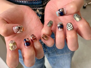 ビューティービースト フォー ネイルアンドアイラッシュ 熊本店(beauty:beast)/個性的デザイン