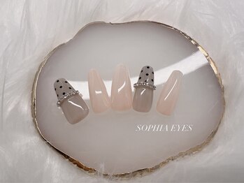 シンプル黒ドット