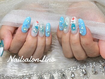 リノ(Lino)/クリームソーダネイル