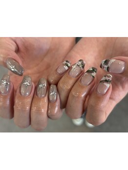 手描きアートが得意なサロン