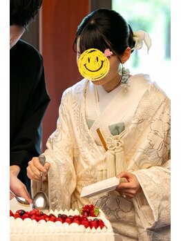 ボディキュア ブライダル美容整体 大阪梅田/和装もお任せください◎/梅田