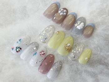 キャンアイドレッシー 佐野店(Can I Dressy)の写真/【技術力×デザイン力◎】季節のデザインを豊富に取りそろえた定額メニューでワンランク上のオシャレを…☆
