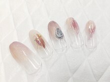 グラマーネイル(Glamor nail)/グラデーションxニュアンス