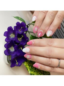 カズネイル(Kazu nail)/ピンクネイル