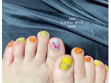 ネイルズ カスミン(nails CASU-MIN)/金魚と水風船