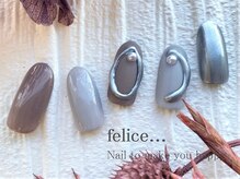 ネイルサロン フェリーチェ(felice)/【定額ネイル】¥7480