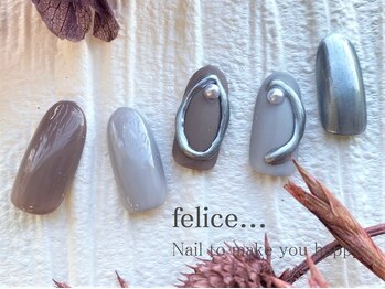 ネイルサロン フェリーチェ(felice)/【定額ネイル】¥7480