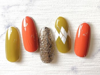 ネイルサロン インプレス(Impress)/アーガイルネイル