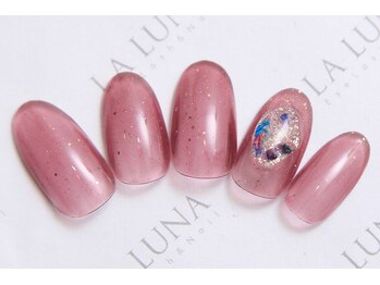 ラルナ ネイルアンドアイラッシュサロン(LA LUNA nail & eyelash salon)/23年4月5月◇定額ナチュラル◇