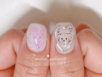 リル(RIRU)/らくがきネイル