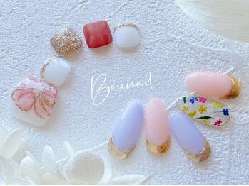 ボネール(nail ＆ eyelash Bounail)の写真/季節やトレンドに合わせたデザイン多数★マグネット/ニュアンス/ミラー♪バイオorパラジェル選択OK◎