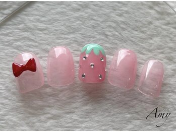 エイミー 大宮店(AMY)/苺ネイル