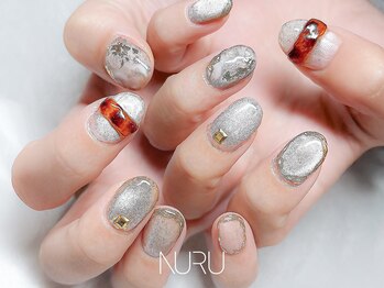 ヌル ネイル 新宿(NURU NAIL)/個性派/韓国個性派/ニュアンス