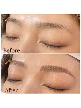 エムアンド(m&)/ブロウリフト+眉WAX+眉カラー