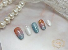 ラスターネイル(Luster nail)/夕暮れの浜辺ねいる