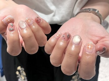 ナッピーネイル(NAPPY NAIL)の写真/サンプルから選べる定額デザインが豊富！ニュアンス/カジュアル/うるうるデザイン◎
