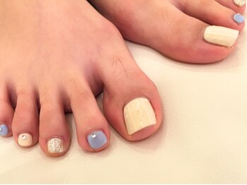 ネイルズ ララ(nails Lala)/ニットネイル。