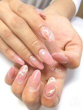 アモ ラブネイルズ(AMO Love nails)/成人式ネイル大理石