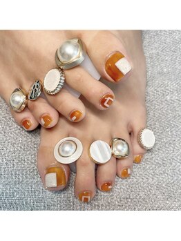 ネイルサロン あんび/人気NO.1☆90分アート初回¥6980