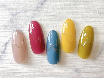 ネイルサロン インプレス(Impress)/カラフルワンカラー