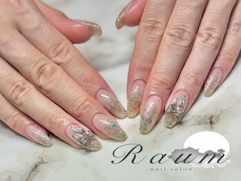 ラウム(Raum)/ラメグラデーション¥5500