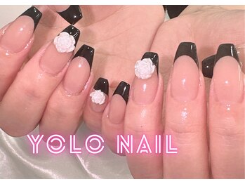 ヨロネイル(YOLO NAIL)/フレンチ+パーツ