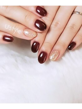 ユーズスタイル(U’style)/ボルドーワンカラー