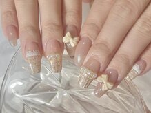 エトワール(etoile)/大人ツイード推しネイル♪