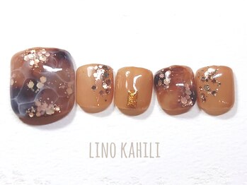 リノ カヒリ アイラッシュ(Lino kahili)/【フット】定額アート