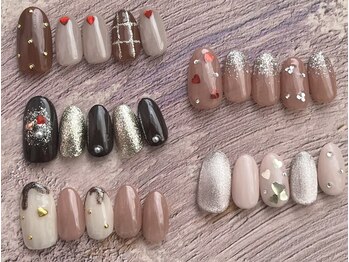 リーネイル 天神(Re.nail)/バレンタインネイル♪