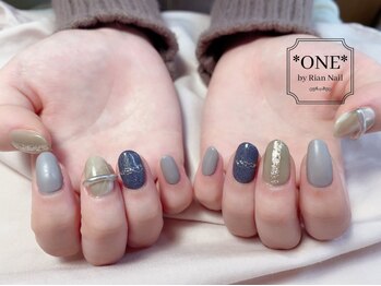 ワンバイリアンネイル 立川店(ONE by Rian Nail)/★定額ネイルデザイン★