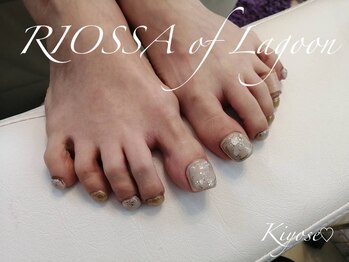 リオッサ オブ ラグーン(RIOSSA of Lagoon)/シェル×キラキラネイル