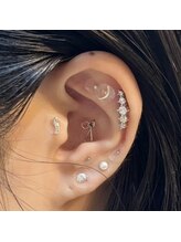 フィールラッシュ バイ グリーン(FEELLASH by green)/#耳ツボジュエリー