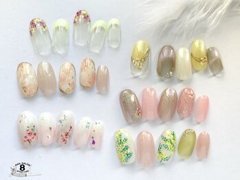 ネイルエイト 新百合ヶ丘(nail8)/4月デザイン
