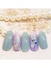 【期間限定】　紫陽花ネイルコース♪ ¥7500