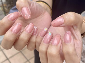 エムスラッシュ ネイル 新百合ヶ丘店(M.SLASH)/ラメホロネイル