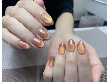 メオネイル(MEO NAIL)/ブラウンマグネットネイル