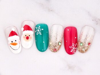 リアン(lien)の写真/【優良口コミ多数】有資格者による繊細な手書きアート×多彩なデザインにファン続出!!ブライダルネイルも♪