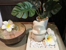 プラチナムアロマ 名古屋栄店(PLATINUM AROMA)/店内入口のお出迎え/マッサージ
