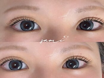 サミ 岸和田(SaMi)の写真/【NEWOPEN】話題の[フラットラッシュ]で軽い付け心地とナチュラルな仕上がりに◎束感仕上げも★[東岸和田]
