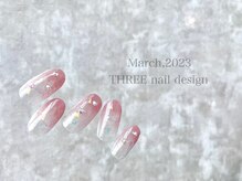 スリー(THREE)/March 2023/nail desing