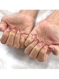 カラグラ＋先端ラメライン