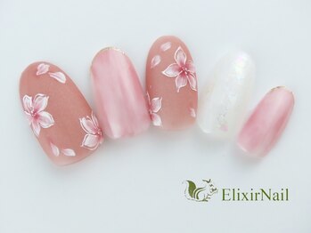 エリクサーネイル 渋谷(Elixir Nail)/定額bカジュアル/クーポン使用