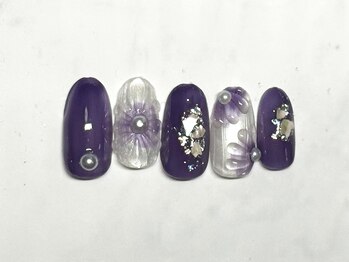 スーン(S∞N)/選べるデザイン定額ネイル￥7980