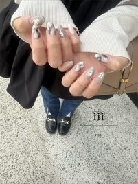 大理石ネイル