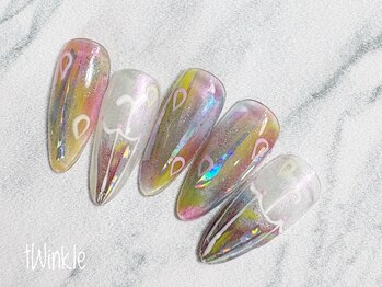 トゥインクル 布施(tWinkle)/梅雨ネイル