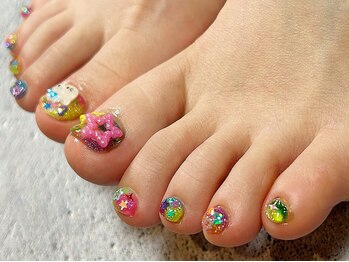 shihoカラフルネイル