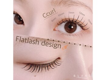アイラッシュサロン ブラン 広島パセーラ店(Eyelash Salon Blanc)/マツエクデザイン：ナチュラル